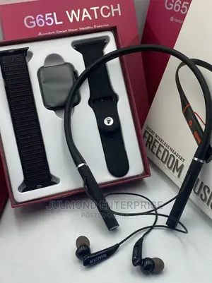 Smart Wristwatch With Bluetooth Hear Piece
