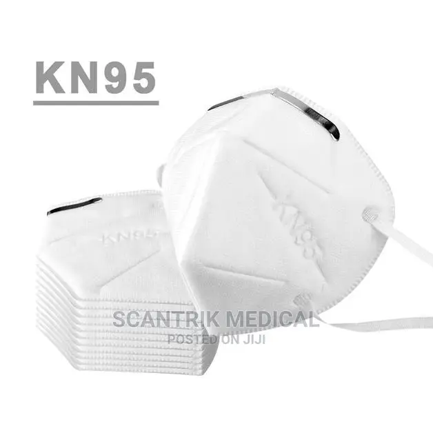 Adult KN95 White Mask Nonwoven With Earloop