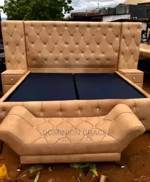 Luxury Upholstery Padded Bedframe
