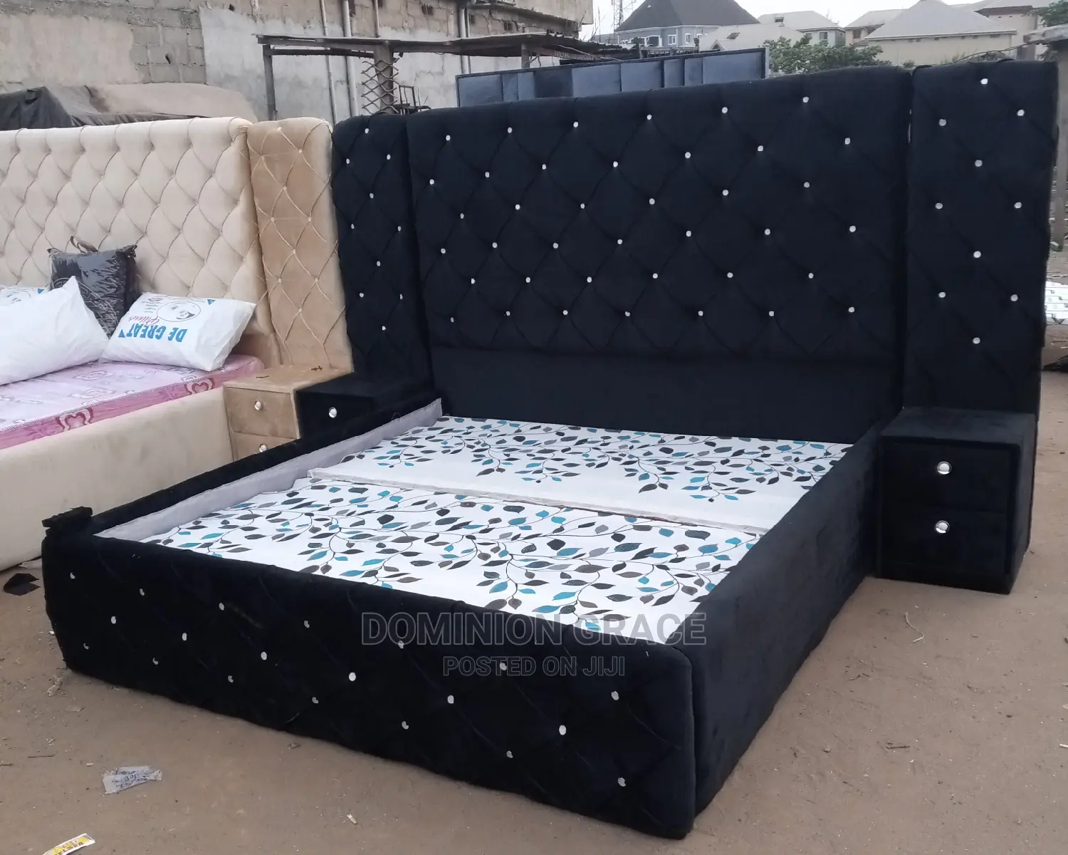 Luxury Upholstery Padded Bedframe