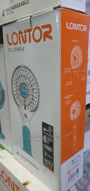 Rechargeable Portable Fan