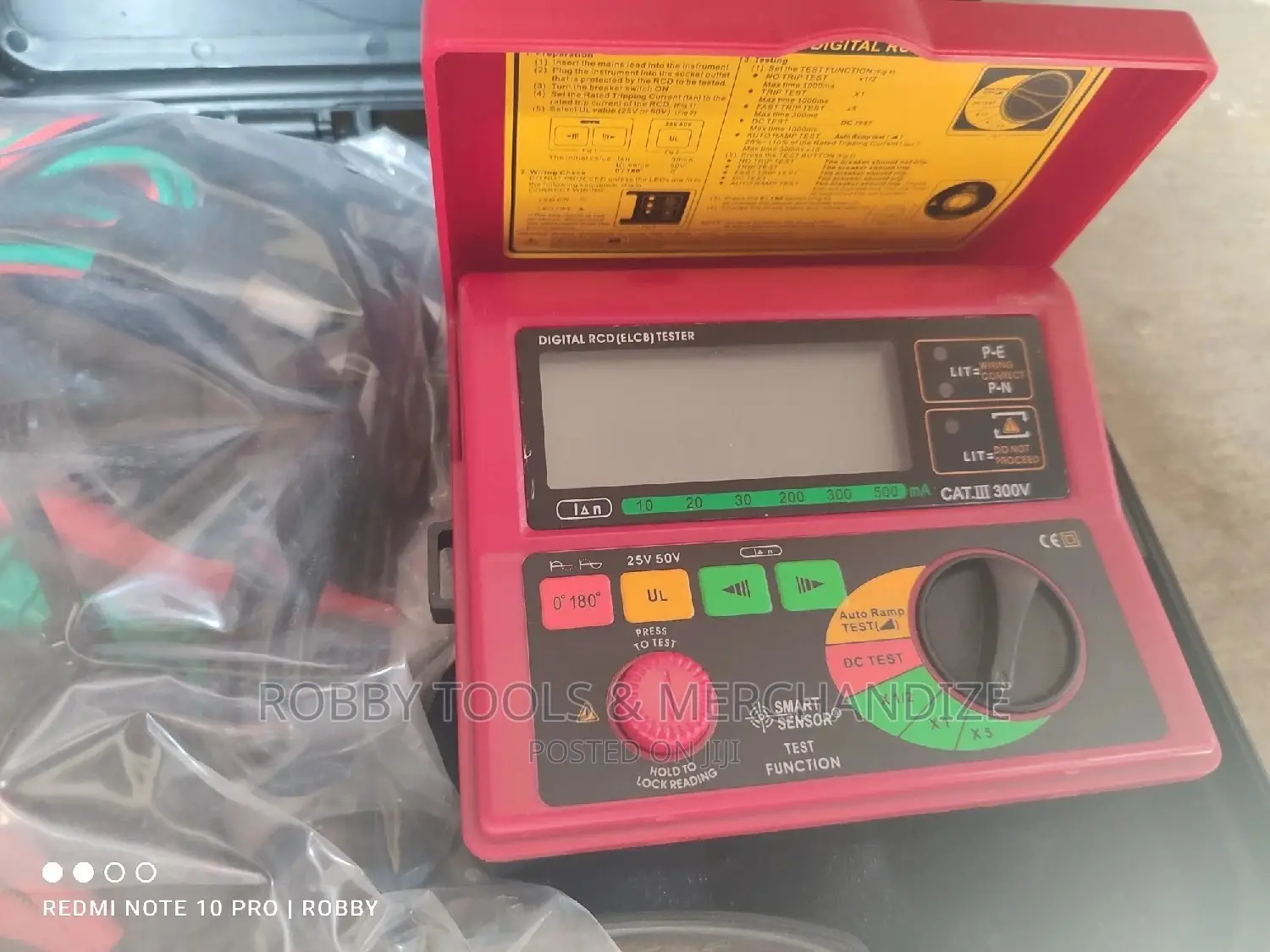 Digital RCD (ELCB) Tester