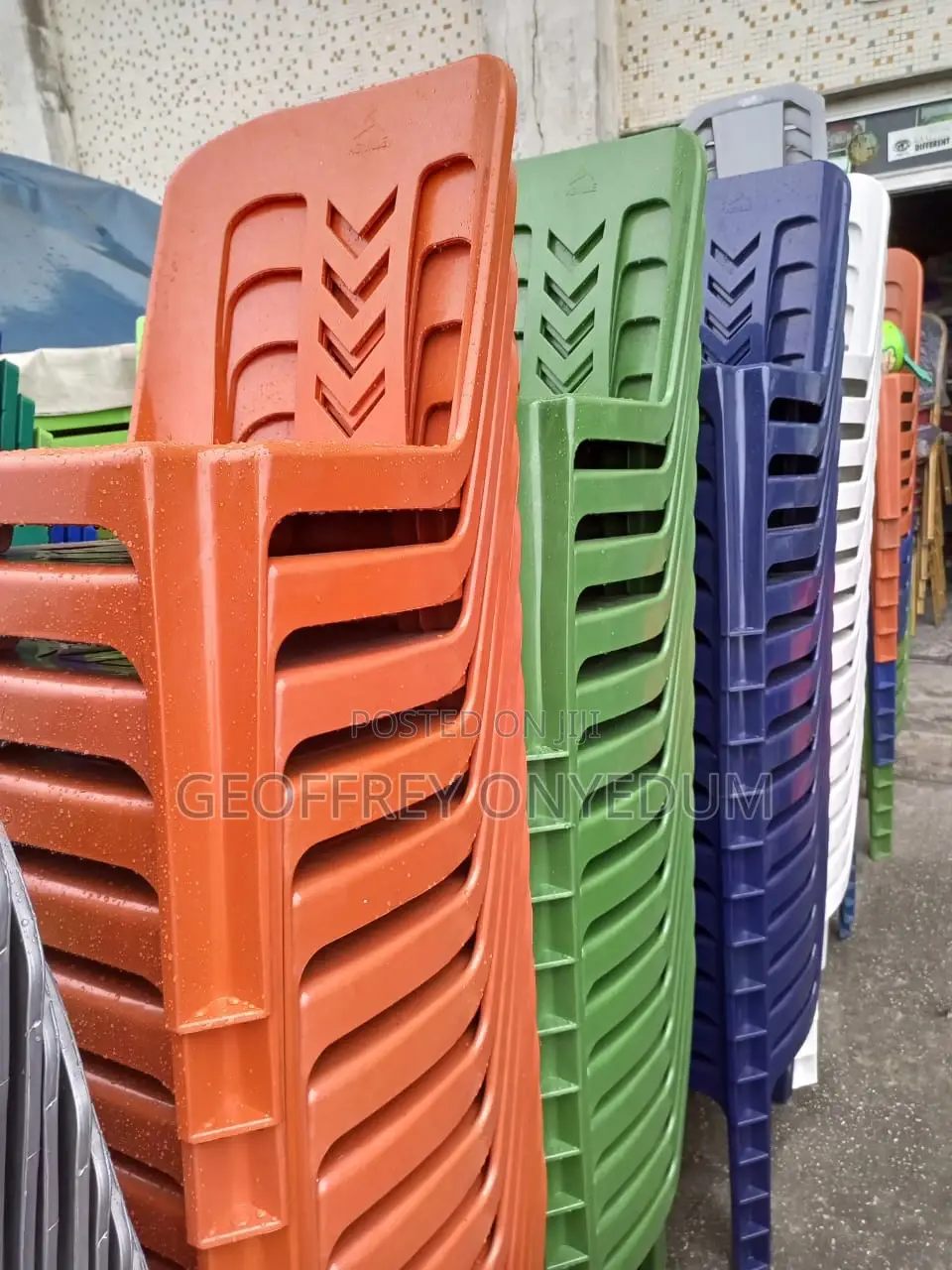 Plastic Chair With Armless