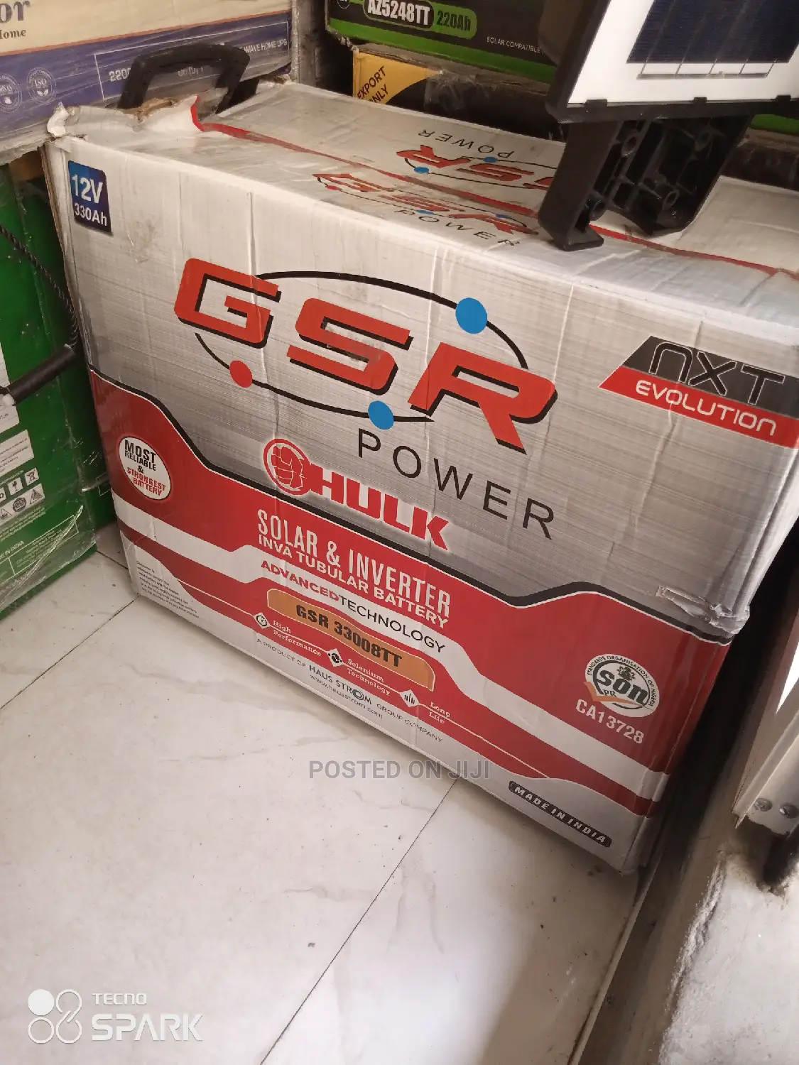 330ah Gsr Power Inverter Battery