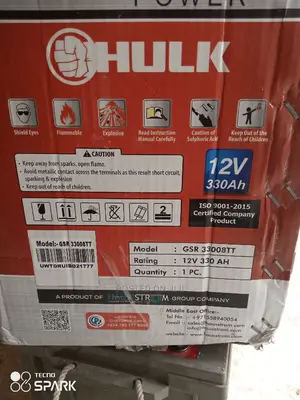 330ah Gsr Power Inverter Battery