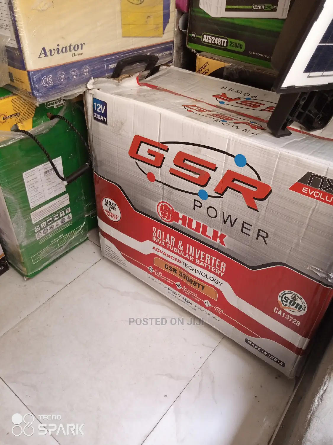 330ah Gsr Power Inverter Battery
