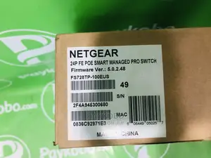 Netgear 24p Fe Poe Smart Managed Pro Switch Fs728tp 100eus