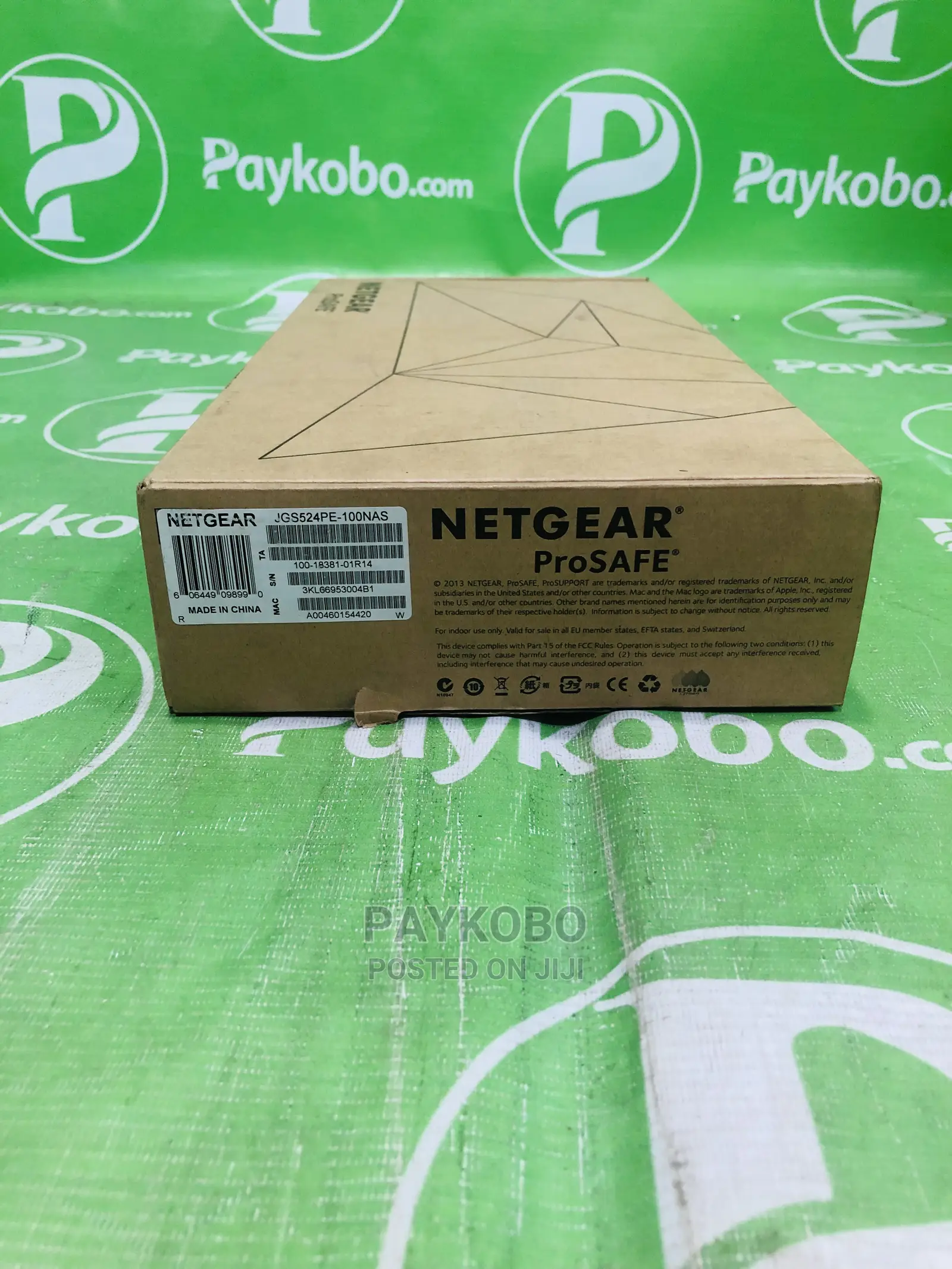Netgear Prosafe Jgs524pe 100nas Gigabit Plus Switch