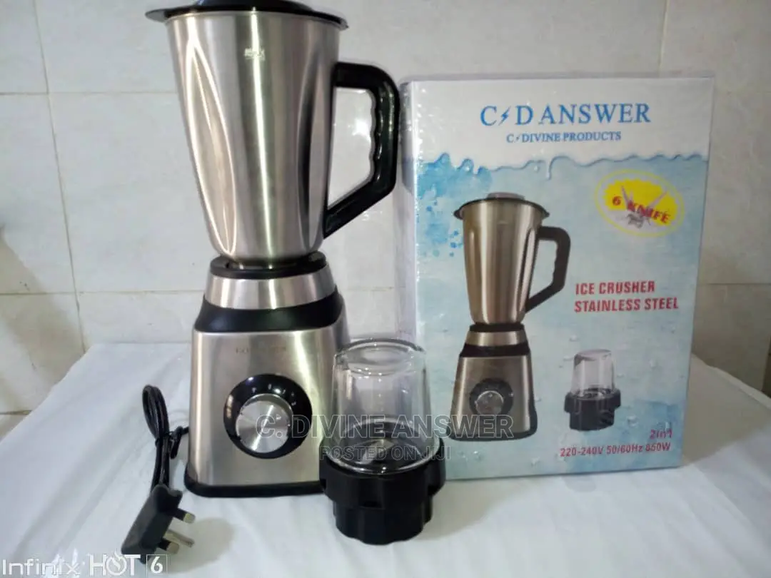 C Divine 1.5l 2in1 Stainless Blender