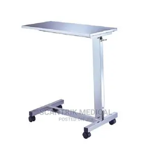 Surgitech White Over Bed Table Manual