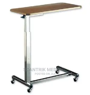 Medical Over Bed Table ( Handle Adjustable)