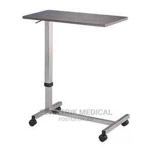 Overbed Table With Wheels for Home and Hospital-Rolling Beds