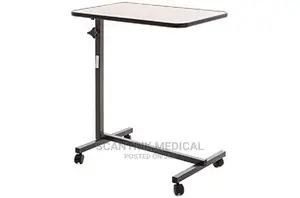 Hospital Overbed Table, Bedside Tables With Good Quality