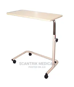 High Quality Wooden Table Top Height Adjustable Over Bed Tab