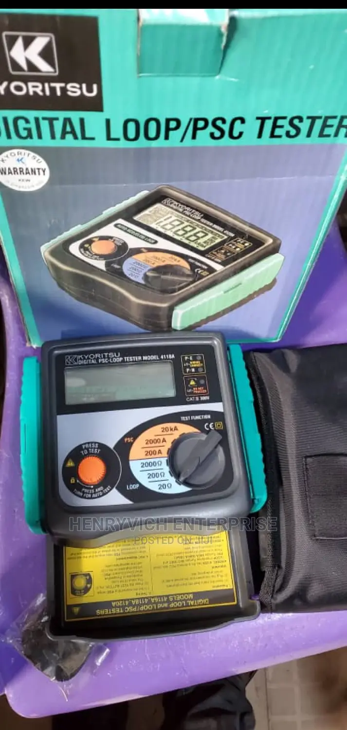 Kyoristu Loop/PSC Tester Model 4128a
