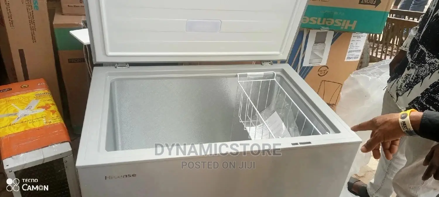 Hisense 200liters Chest Freezer Silver