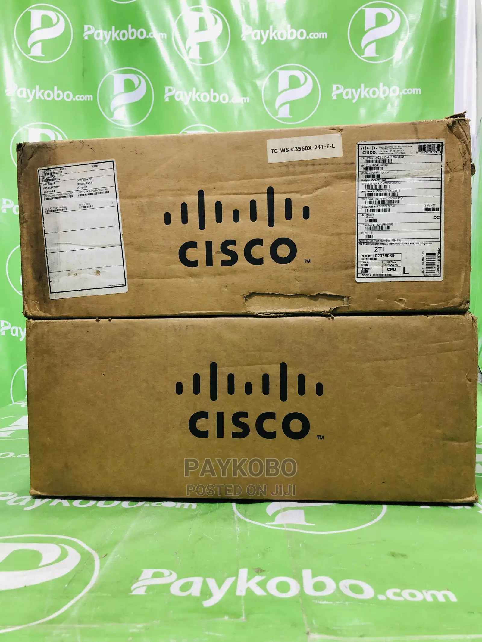 Cisco Ws C3560x 24te 24-Port Catalyst Switch