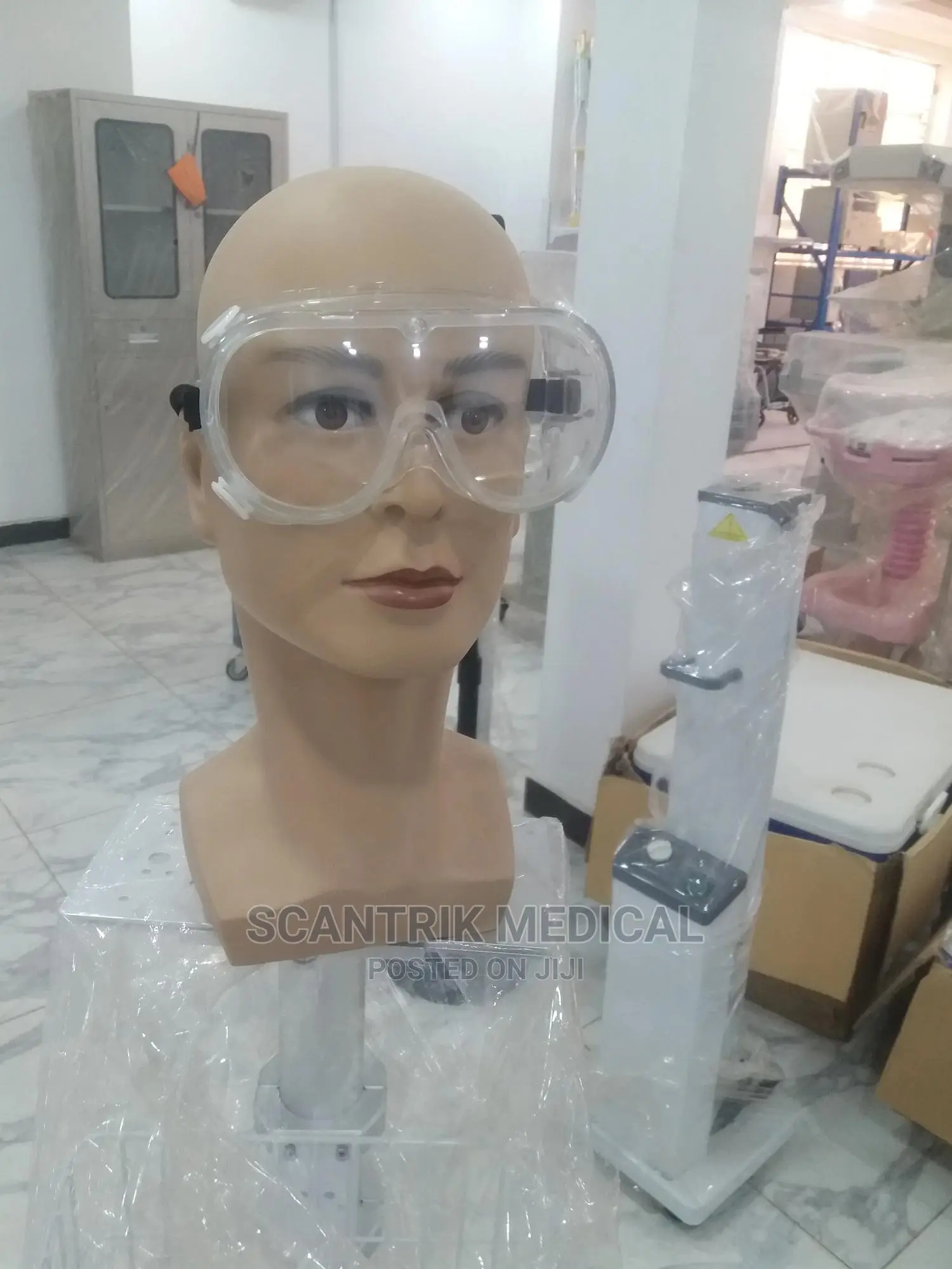 Safety Goggles, Adjustable Elastic Strap