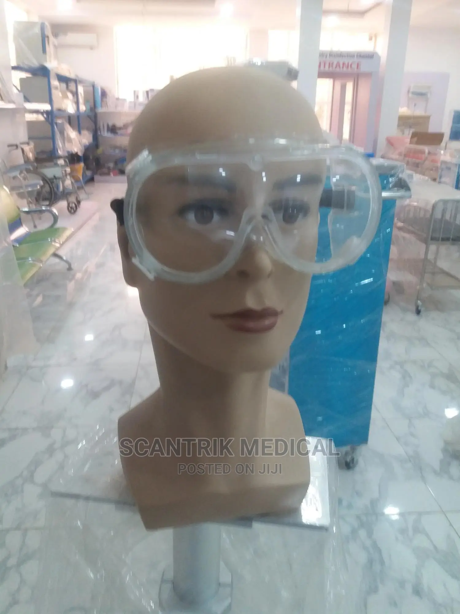 Polycarbonate Chemical Splash Goggles
