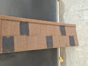 Brown Dot Black Shingle Roofing Sheet Products