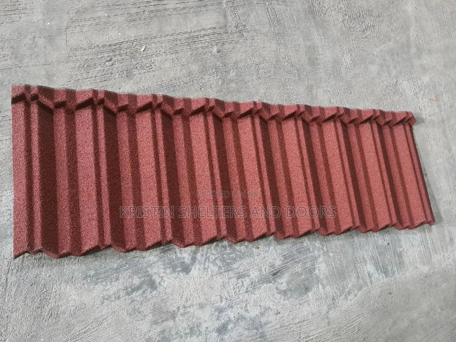 Wine Classic Stone Coated Roofing Sheet