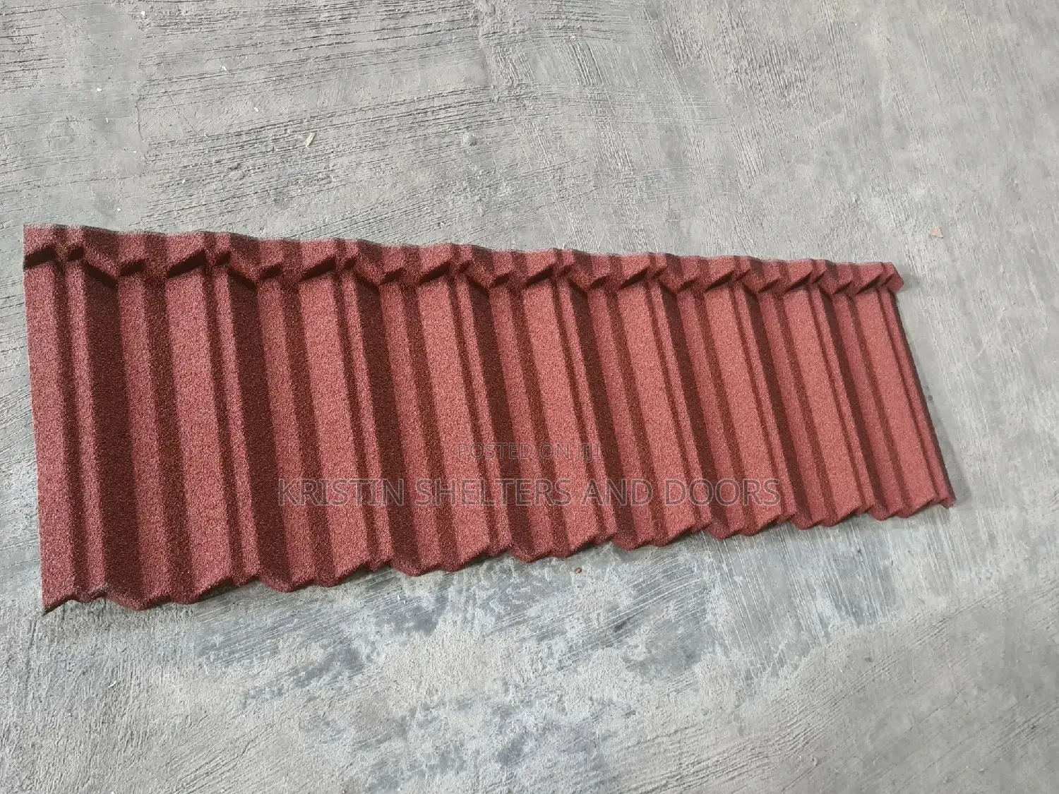Wine Classic Stone Coated Roofing Sheet