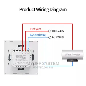 Tuya Smart Wi-fi Water Heater Switch