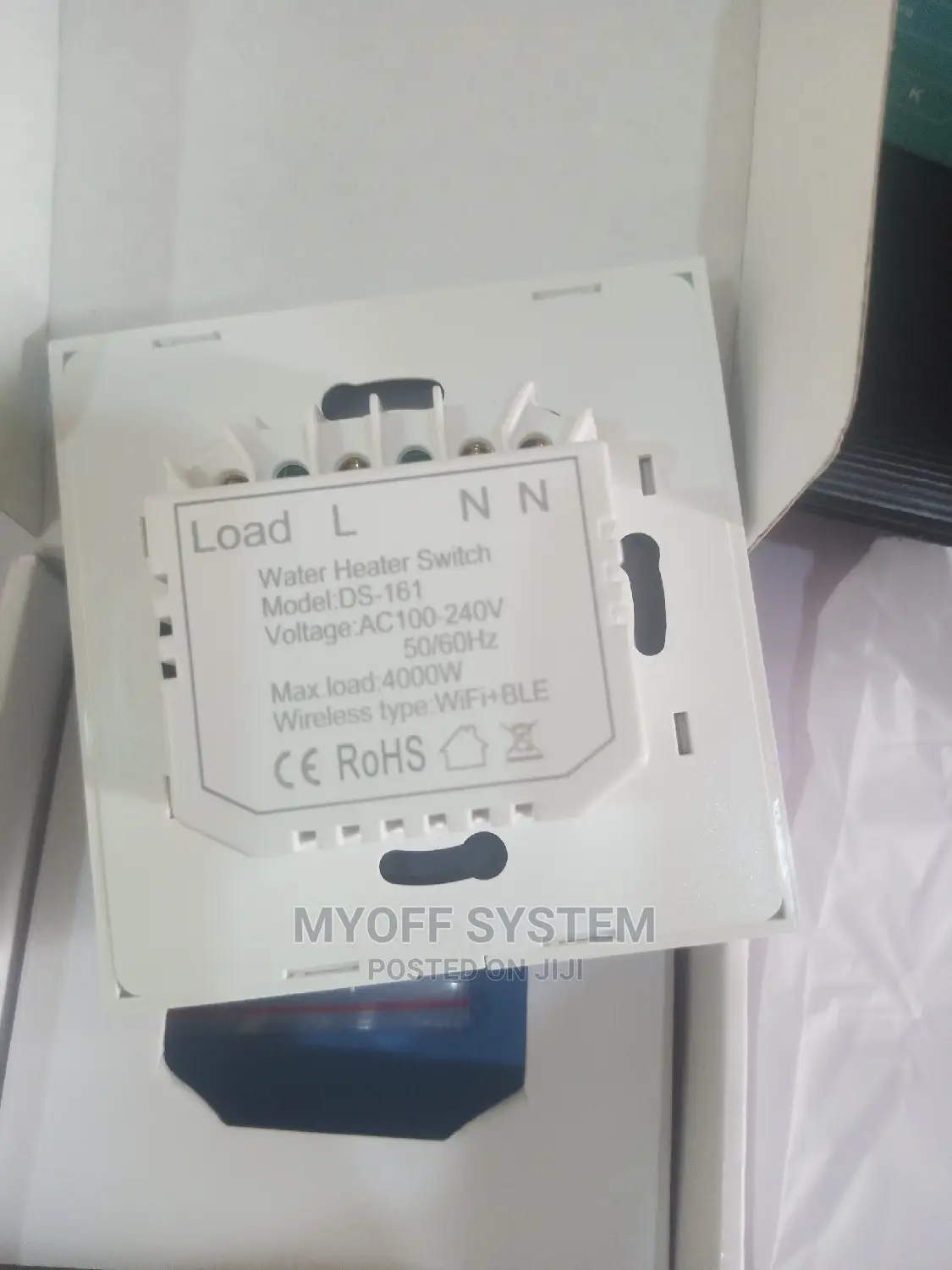 Tuya Smart Wi-fi Water Heater Switch