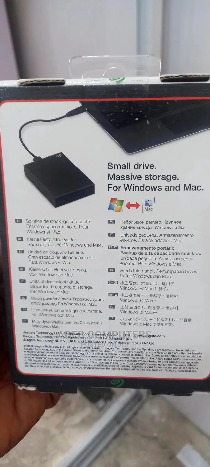 2TB External HDD Seagate