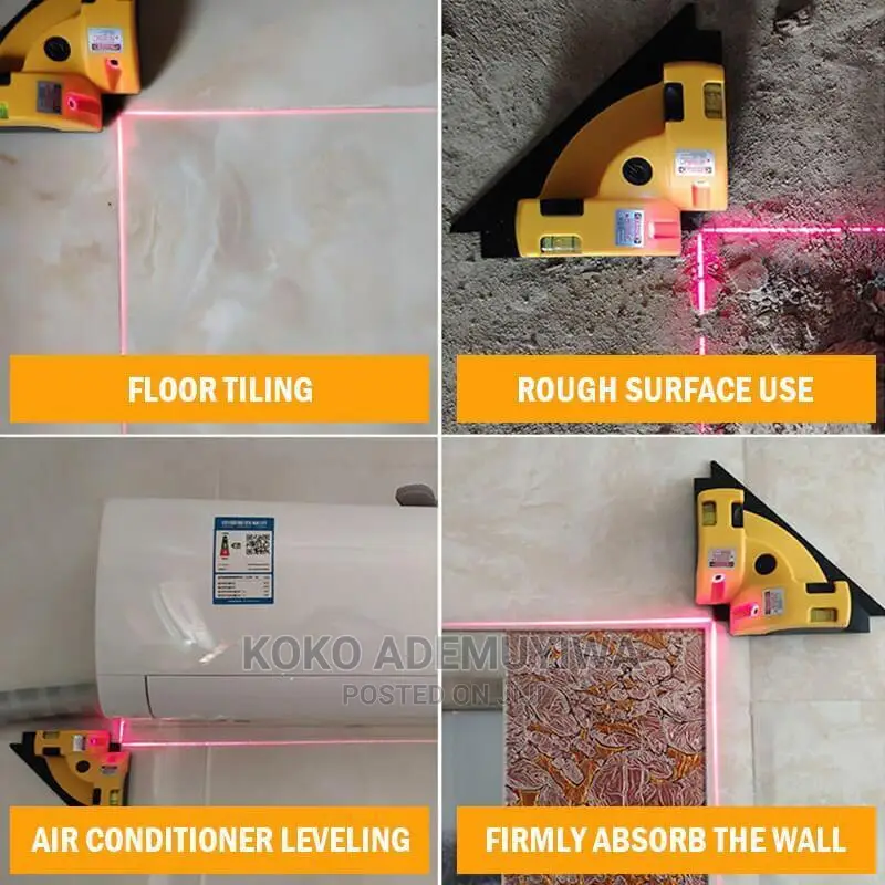 90 Degrees Right Angle Infrared Hor Vert Line Laser Level