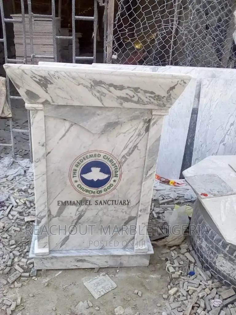 Lectern and Pulpit Fabrication With Marble