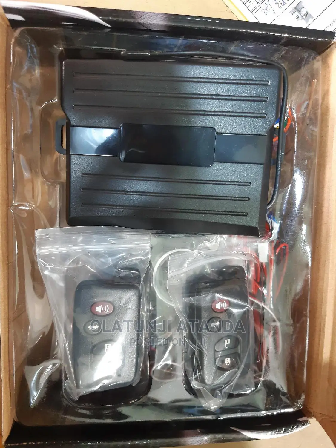 Universal Push Start/Stop And Remote Keyless Entry System