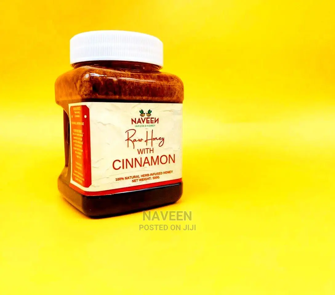 Raw Unrefined Honey With Cinnamon