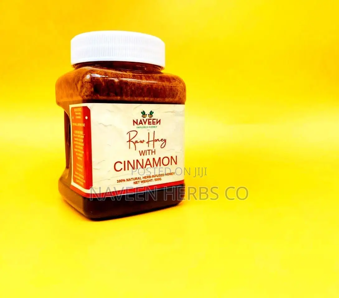Raw Unrefined Honey With Cinnamon