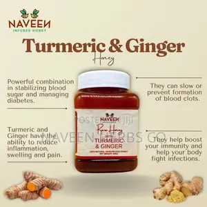 Premium Naveen Turmeric Ginger Honey - 500g