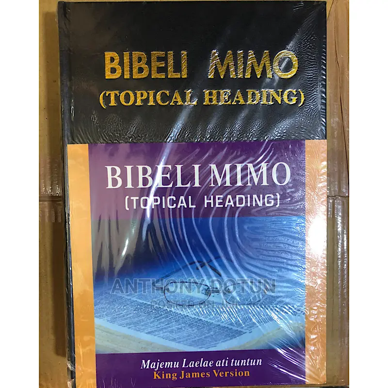 Bibeli Mimo Tropical Pulpit Bible