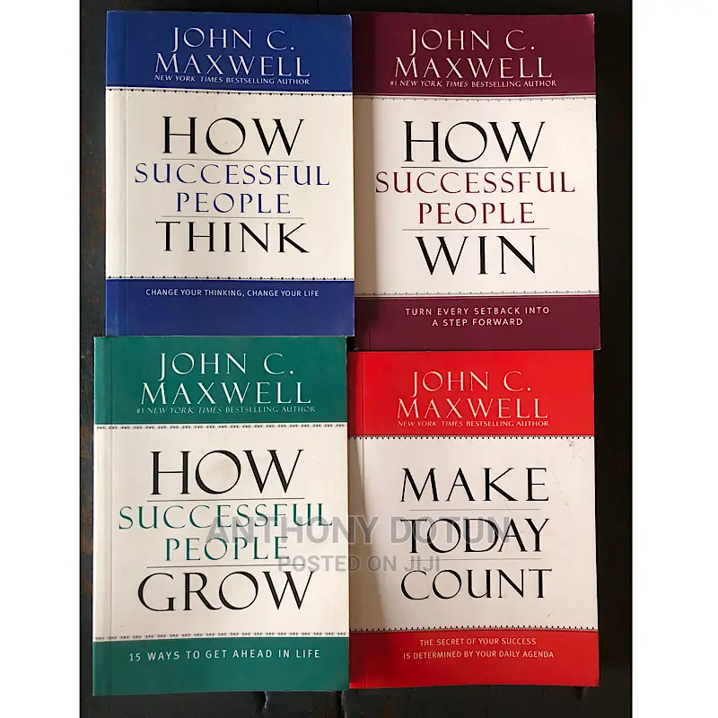 John C Maxwell Pocket Books on Successful People and More
