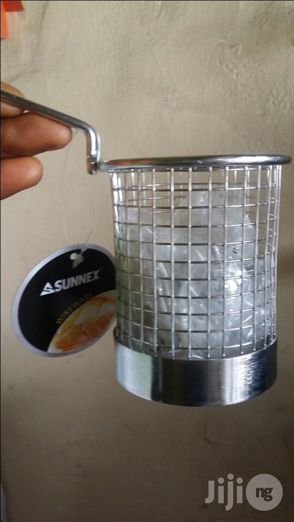 Chips Net Basket Stainless Still