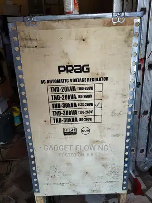 Prag 30KVA (130v - 260v) Servo Stabilizer