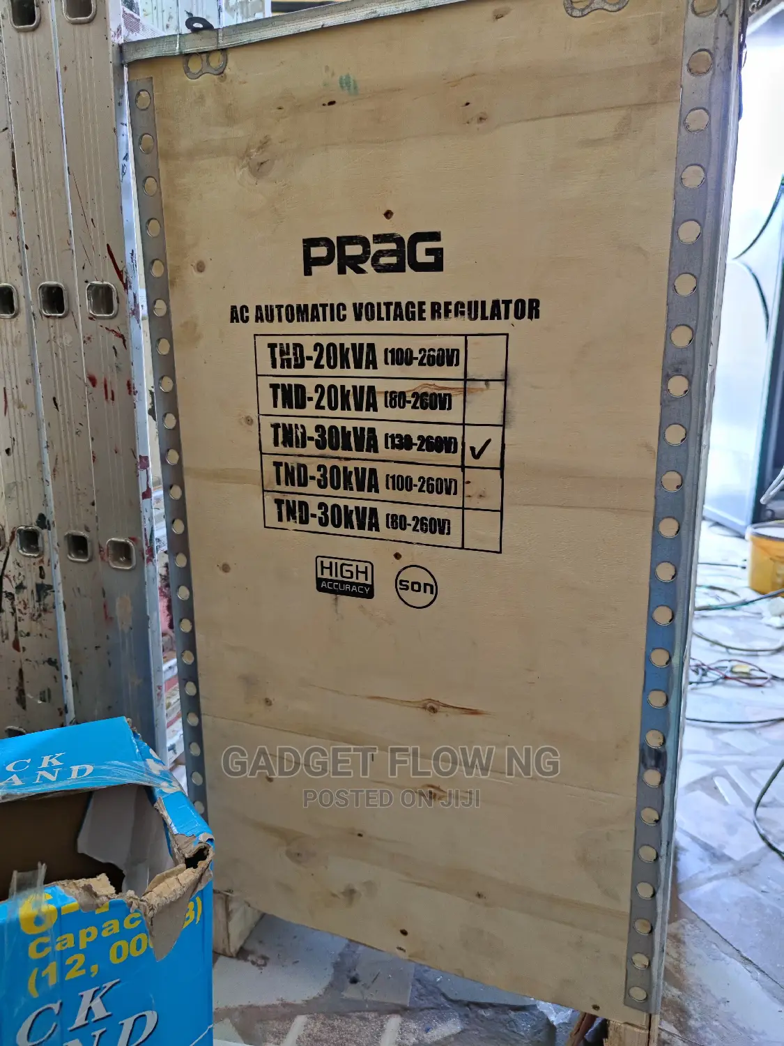 Prag 30KVA (130v - 260v) Servo Stabilizer