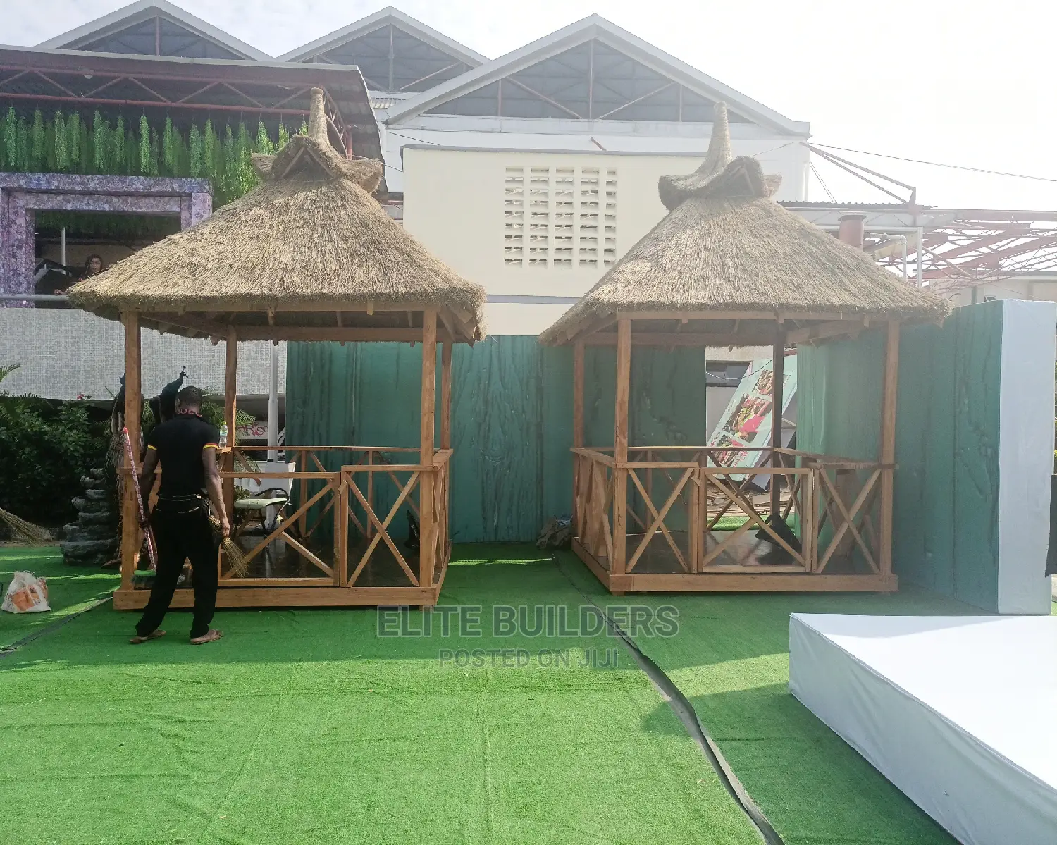 Beautiful Gazebo Bush Bar Hut