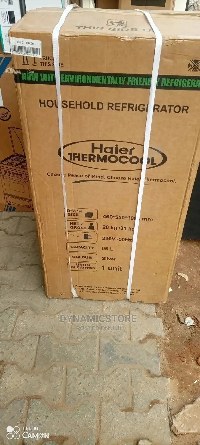 Hair Thermocool Double Door Fridge 95L
