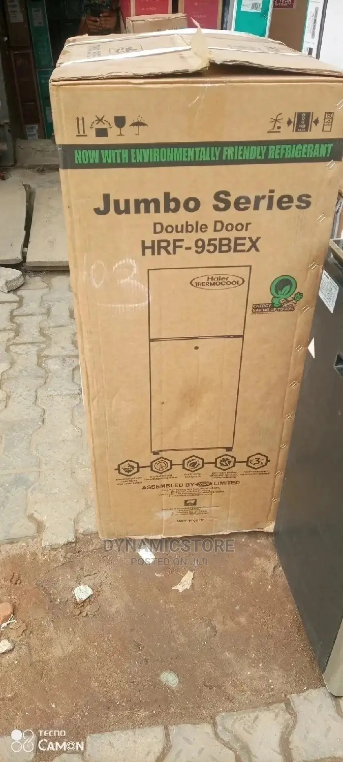 Hair Thermocool Double Door Fridge 95L