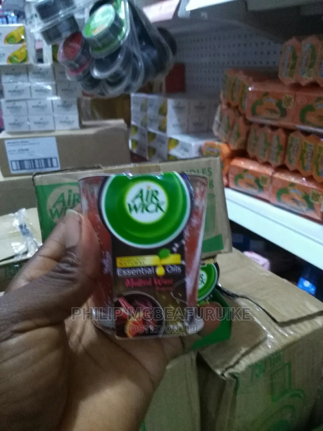 Airwick Machine and Cented Candles.
