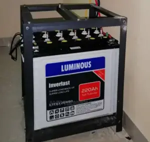 Tubular Battery Rack For Two Battery