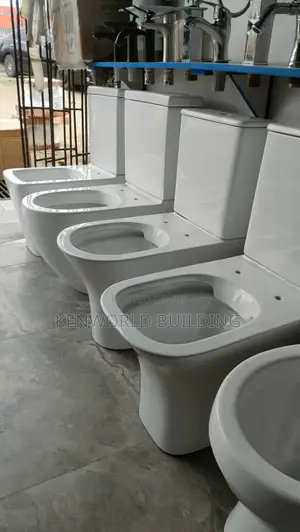 Executive Top Flush Ceramic Water Closet Set.