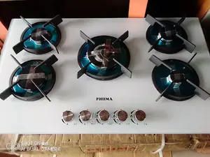 5 Burners Glass All Gas Available