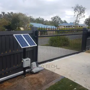 Auto Solar Sliding Gate Installation