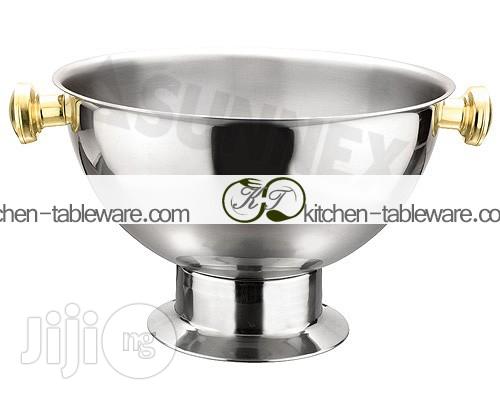 Punch Bowl Stainless Still