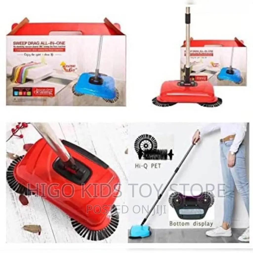 Household Hand Push Rotating Sweeper